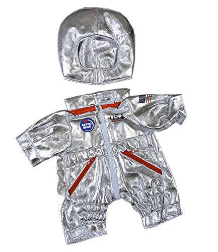 Astro Bear With Helmet Outfit Fits Most 14' - 18' Build-A-Bear And Make Your Own Stuffed Animals