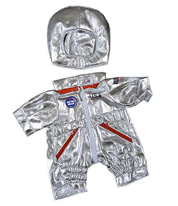 Astro Bear With Helmet Outfit Fits Most 14' - 18' Build-A-Bear And Make Your Own Stuffed Animals
