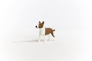Schleich Farm World, Cute And Realistic Dog Toy Animals For Boys And Girls, Bull Terrier Dog Figurine, Ages 3+