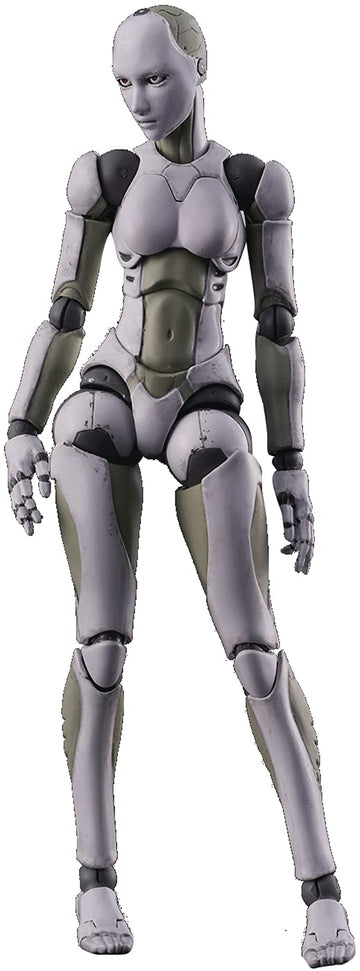 1000 Toys Toa Heavy Industries: Synthetic Human Female 1:12 Scale Action Figure, Multicolor