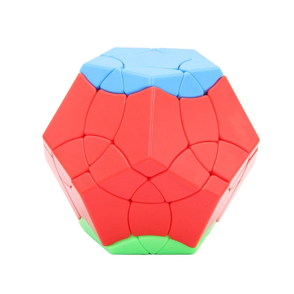 ZOOMELLA Megaminx Magic Cube Twist Puzzle Brain Teaser Speed Cube Toy Colorful| Contemporary Puzzles |Toys & Hobbies