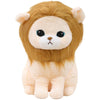 ELAINREN Ultra-Soft Brown Lion Plush Toy Lovely Lion Stuffed Animals Cuddle Lifelike Lion Plush Pillow Decor Gifts/16.5''