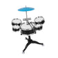 Kids Drum Set Compact Jazz Drum Kit For Boys Girls Concert Stage Performance Black|Musical Instruments & Gear |Percussion |Sets 