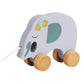 Bnf Pull Along Walking Toys Developmental Toy Cartoon Montessori Toys Boys Girls Elephantbaby | Toys For Baby | Developmental Ba
