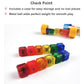 Korean Traditional Jack/Pebble Stone Gonggi Game Play 6Pcs Set (3 Sets)