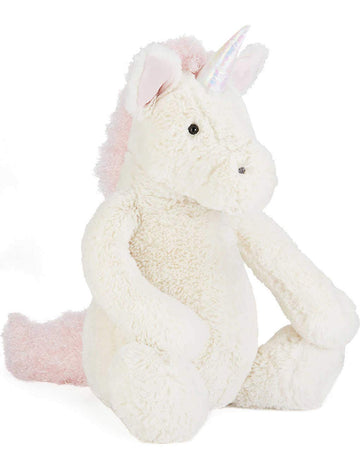 Jellycat Bashful Unicorn Stuffed Animal, Really Big, 31 Inches
