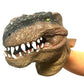 Warm Fuzzy Toys (1) Dinosaur Hand Puppets Realistic Latex Soft Animal Head Toys Set, Hand Puppet Toys Gift For Kids, Party Show