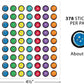 Pete The Cat Groovy Buttons Mini Stickers (EP63937)