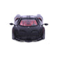 Motormax Pagani Huayra Matt Black With Red Interior 1/24 Diecast Model Car