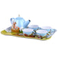 Regal Games Old Macdonalds Tea Time - Barnyard Animal Designed Kids Tea Time Set - Includes 1 Teapot, 4 Cups, 4 Saucers, 1 Plat