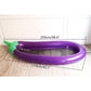 OUKEYI Inflatable Pool Float Chair - Large Purple PVC Eggplant Design (250x110cm) - Ideal for Adults and Kids Enjoying Pool Time