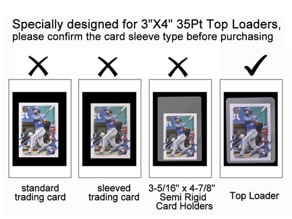 D DACCKIT Toploader Binder - 16-Pocket, Large, Navy Blue, Holds 640 Toploaders, Leather Model A for Trading/Sports Cards