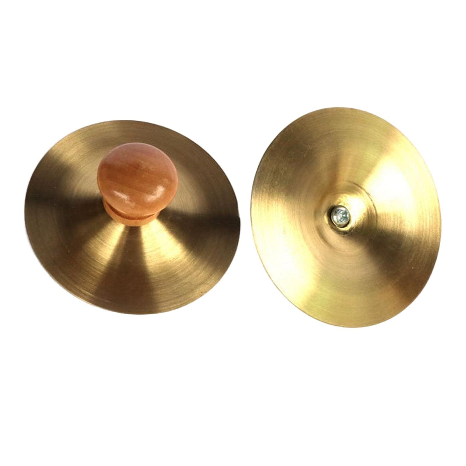 Enakshi Mini Hand Percussion Finger Cymbals Kids Toy For 3 Years Old Up Boys Girls (Cymbals)