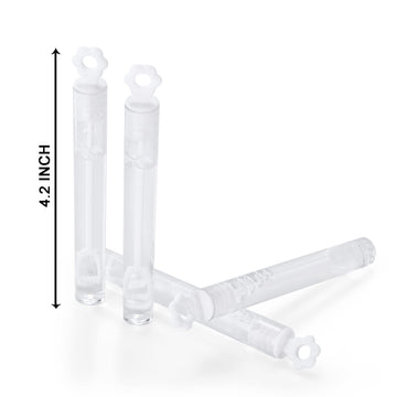 180 Pieces Mini Bubble Wands Set,White Petal Bubble Wand For Weddings,Valentine'S Day,Anniversaries,Celebrations,Themed Party,Su