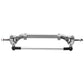 Vgoohobby Metal Front Axle Steering Link Rod Pole Wheel Axle Compatible with Tamiya 1/14 RC Tractor Truck (Silver)
