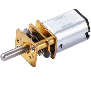 12V 60Rpm Micro Dc Gear Speed Reduction Motor With Full Metal Gearbox Motor Ga12-N20 3Mm Shaft For Robot Models, Rc Cars, Diy To