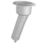Mate Series Plastic 15 Rod & Cup Holder - Drain - Round Top - White