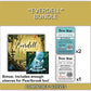 Everdell + Pearlbrook Expansion Compatible Sleeve Bundle (8810 X 2 + 8803 X 1)