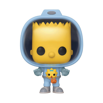 Funko Pop! Animation: Simpsons - Bart W/Chestburster Maggie, Multicolor, 3.75 Inches (50138)