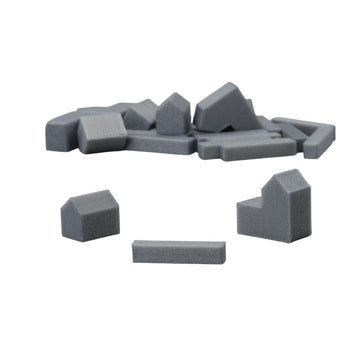 Bkprint3D Replacement Pieces For Catan Board Game | Settlers Pieces | 82 Colors | Base Set | (66_Galaxy_Silver)