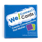 We! Connect Cards - Icebreaker Conversation Starter Card Games | Team Building Game For Work | Group Connection Activities For Adults | Featured By Tedx (60 Cards)