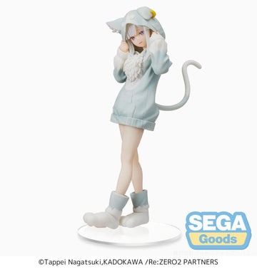 Sega - Re:Zero Starting Life In Another World - Emilia - The Great Spirit Puck - Spm Statue