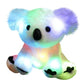 Glow Guards 10'' Plush White Koala LED Stuffed Animal with Rainbow Night Lights - Ideal Gift for Toddlers and Kids