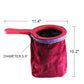 Shinena Magical Magic Props Change Bag Make it Appear or Disappear for New Pattern Magic Tricks with 2 Tricks 3 Pockets ,Pull Fl