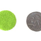 Playfully Ever After Light Green Felt Circle Stickers (1 inch - 100pc)