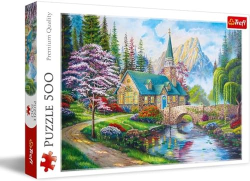 Trefl 500 Piece Jigsaw Puzzles  Woodland Seclusion