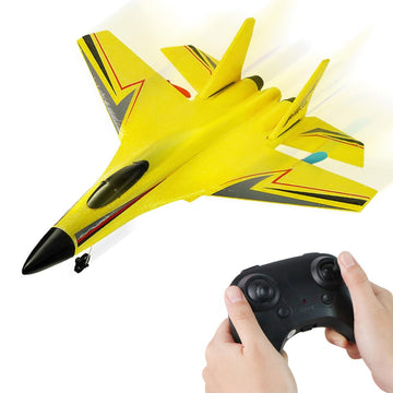 2025 New Gravity Gliders Airplane With Lights, Upgrade Rc Plane Remote Control Glider Airplanes 2.4 Ghz 2 Channels, Anti-Collisi