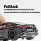 ERBADIHAGO BMW M8 1/32 Metal Toy Car with Light & Sound, White, Pull Back, 15×7×4.5CM