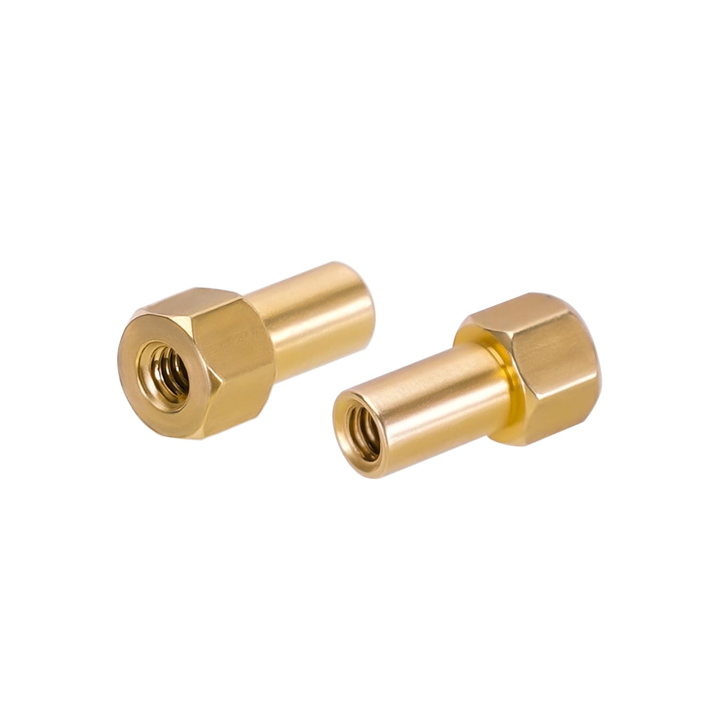 INJORA RC Brass Extended Hex Wheel Hubs for 1/24 RC Crawler Car Axial AX24 SCX24 90081 Upgrade Parts