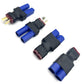 2Pairs EC5 to T Adapter Male Female Connector Plug Set Compatible with Arrma E-flite RC Car Truck Airplane Lipo Battery ESC Bala
