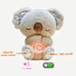Soothing Breathing Stuffed Animal For Anxiety Adults And Kids, Portable Plush Baby Toy Anxiety Relief Koala, Mushplushies Breath