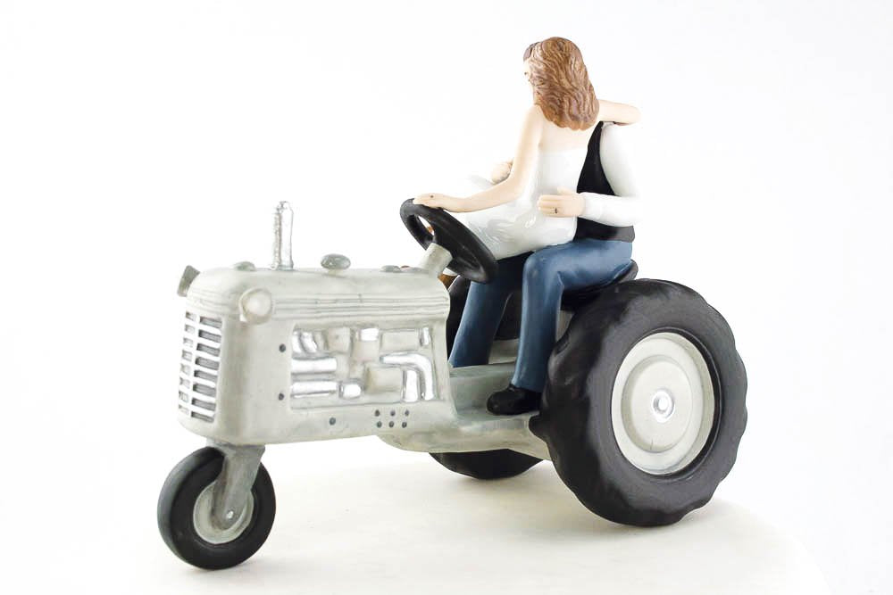 Wedding Collectibles Tractor Western Wedding Cake Topper