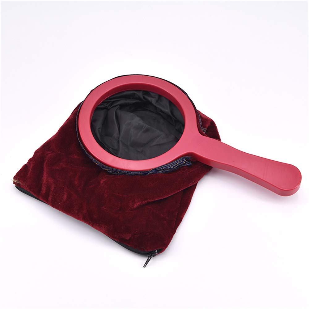 Shinena Magical Magic Props Change Bag Make it Appear or Disappear for New Pattern Magic Tricks with 2 Tricks 3 Pockets ,Pull Fl