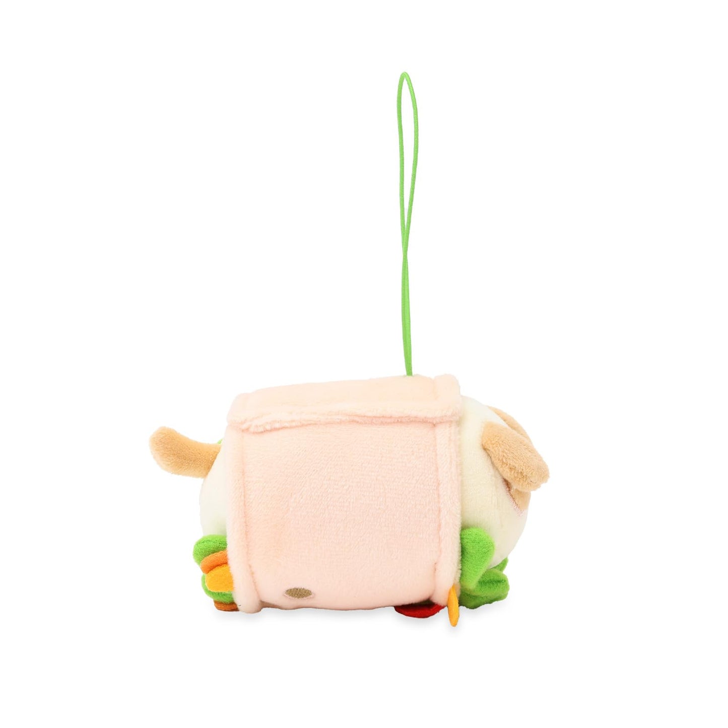 Anirollz Stuffed Animal Plush Keychain - Ornament Charm Toy Doll | Soft, Squishy, Warm, Cute, Comfort, Safe | Burrito Outfitz Wi