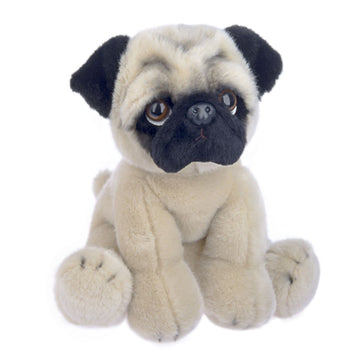 Ganz 12' Heritage Pug Stuffed Animal,Tan,12 Inches