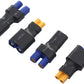 2Pairs No Wires XT30 to EC3 Plug Female Male Adapter Connector for RC FPV Drone Car Lipo NiMH Battery Charger ESC