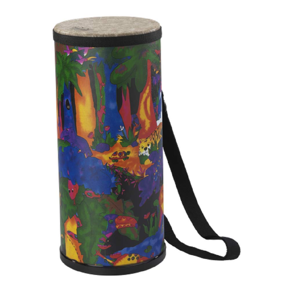 Remo KD-1506-01 Kids Percussion Konga Drum - Fabric Rain Forest  6