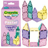 Createon Crayola Magnetic Tiles, Building Set For Kids, Magnetic Building Toys For Kids, Stem Travel Toys For Boys And Girls Age