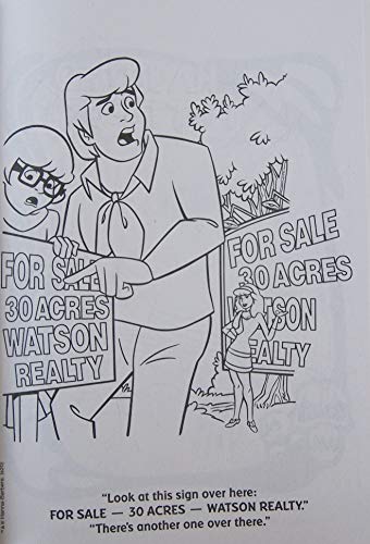 Scooby Doo Gigantic 192 Page Coloring Book with Bonus Stand-Up Characters on Back,Large. (Large)