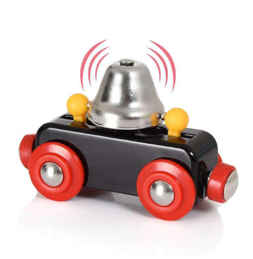 Brio World - 33749 Bell Wagon - Interactive Train Toy For Kids | Develops Motor Skills | Compatible With Brio Railway Toys | Ideal For Ages 3 And Up