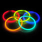 Joyin 400 Pcs 8' Glowsticks, Bracelets Necklaces, Glow In The Dark Party Favors, Easter, Christmas, Halloween Supplies Pack, Football Party Supplies