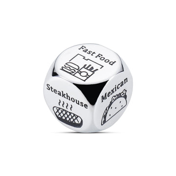 Valentines Day Gifts For Her Him, Wife Husband Valentines Day Gifts, Date Night Dice, Food Dice, Girlfriend Boyfriend Valentines