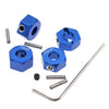 CODA RACING RC Model Hop-ups 12mm Hex Wheel Hubs 7.0mm&5.5mm Thick for Traxxas 1/10 2WD Rustler,Slash,Stampede,Nitro Slash-Repla