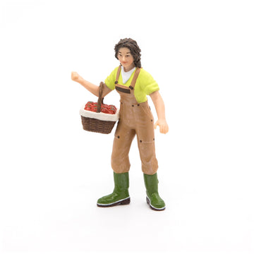 Papo ''Woman Farmer With Basket Figure