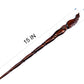 Handicraftviet - Wooden Wizard Wand 15 Inch, Magic Wand Real Wood/Collectible Cosplay Magic Wand/Magical Gift For Halloween, Chr