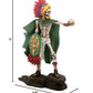 Ytc Aztec Eagle Warrior Skeleton With Shield